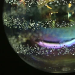 Personalised Rainbow Glass Christmas Bauble Cheap