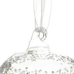 Personalised Rainbow Glass Christmas Bauble Cheap