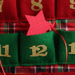 Personalised Red and Green Tree Advent Calendar Flash Sale
