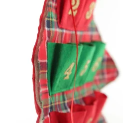 Personalised Red and Green Tree Advent Calendar Flash Sale