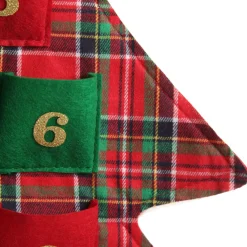 Personalised Red and Green Tree Advent Calendar Flash Sale