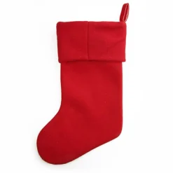Personalised Red Knitted Christmas Stocking Fashion