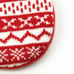 Personalised Red Knitted Christmas Stocking Fashion