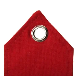 Personalised Red Linen Santa Sack Tag Discount
