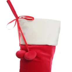 Personalised Red Velvet Christmas Stocking Outlet