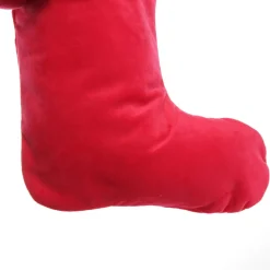 Personalised Red Velvet Christmas Stocking Outlet