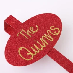 Personalised Red Wreath Hanger Clearance