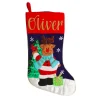 Personalised Reindeer Christmas Stocking Discount