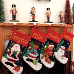 Personalised Reindeer Christmas Stocking Discount
