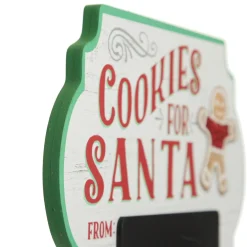 Personalised Retro Cookies for Santa Table Plaque Outlet