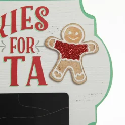 Personalised Retro Cookies for Santa Table Plaque Outlet