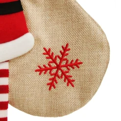 Personalised Santa Christmas Stocking with Dangly Legs Sale