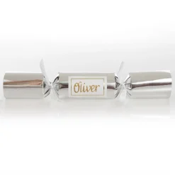 Personalised Silver Plain Bon Bon - Single Hot