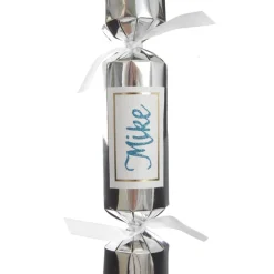 Personalised Silver Plain Bon Bon - Single Hot