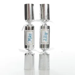 Personalised Silver Plain Bon Bon - Single Hot