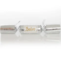 Personalised Silver Swirl Bon Bon - Single Discount