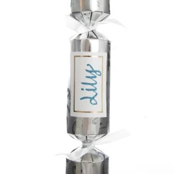 Personalised Silver Swirl Bon Bon - Single Discount