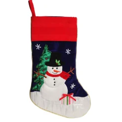 Personalised Snowman Christmas Stocking Best