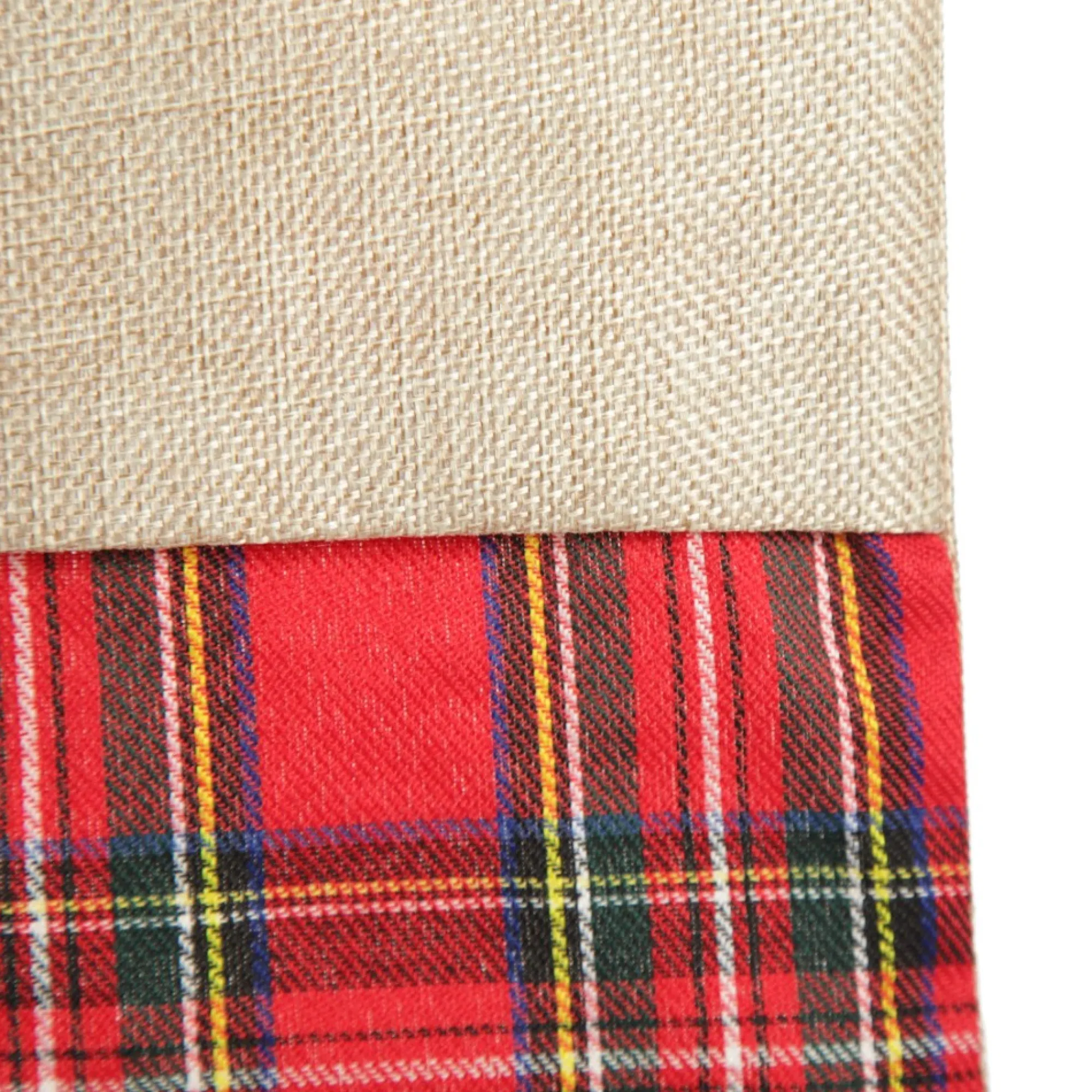 Personalised Tartan Cat Paw Christmas Stocking Shop