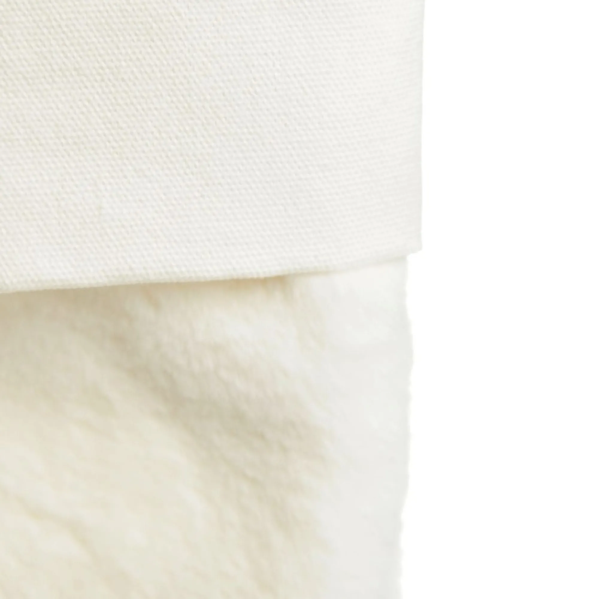 Personalised White Fur Christmas Stocking with Pom Poms Online