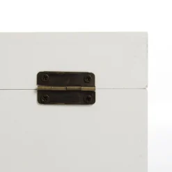 Personalised White Wooden Christmas Eve Box Shop