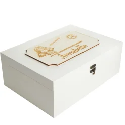 Personalised Wooden Christmas Eve Box with Express Delivery Plaque Store