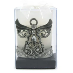 Pewter Angel Tea Light New