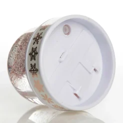 Photo Snow Dome - Rose Gold Snowflakes Cheap
