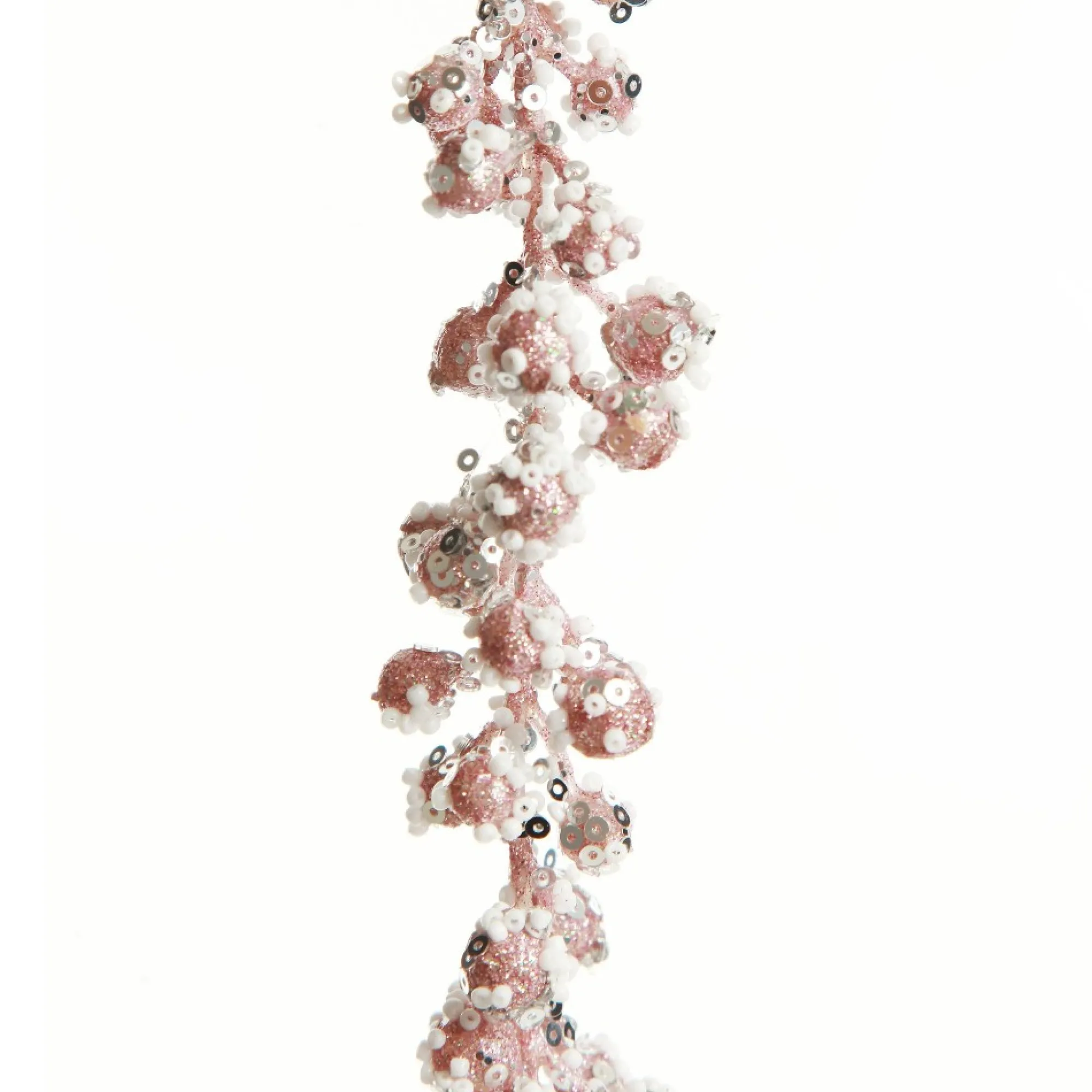 Pink Berry and Pearl Drop Christmas Tree Decoration Cheap