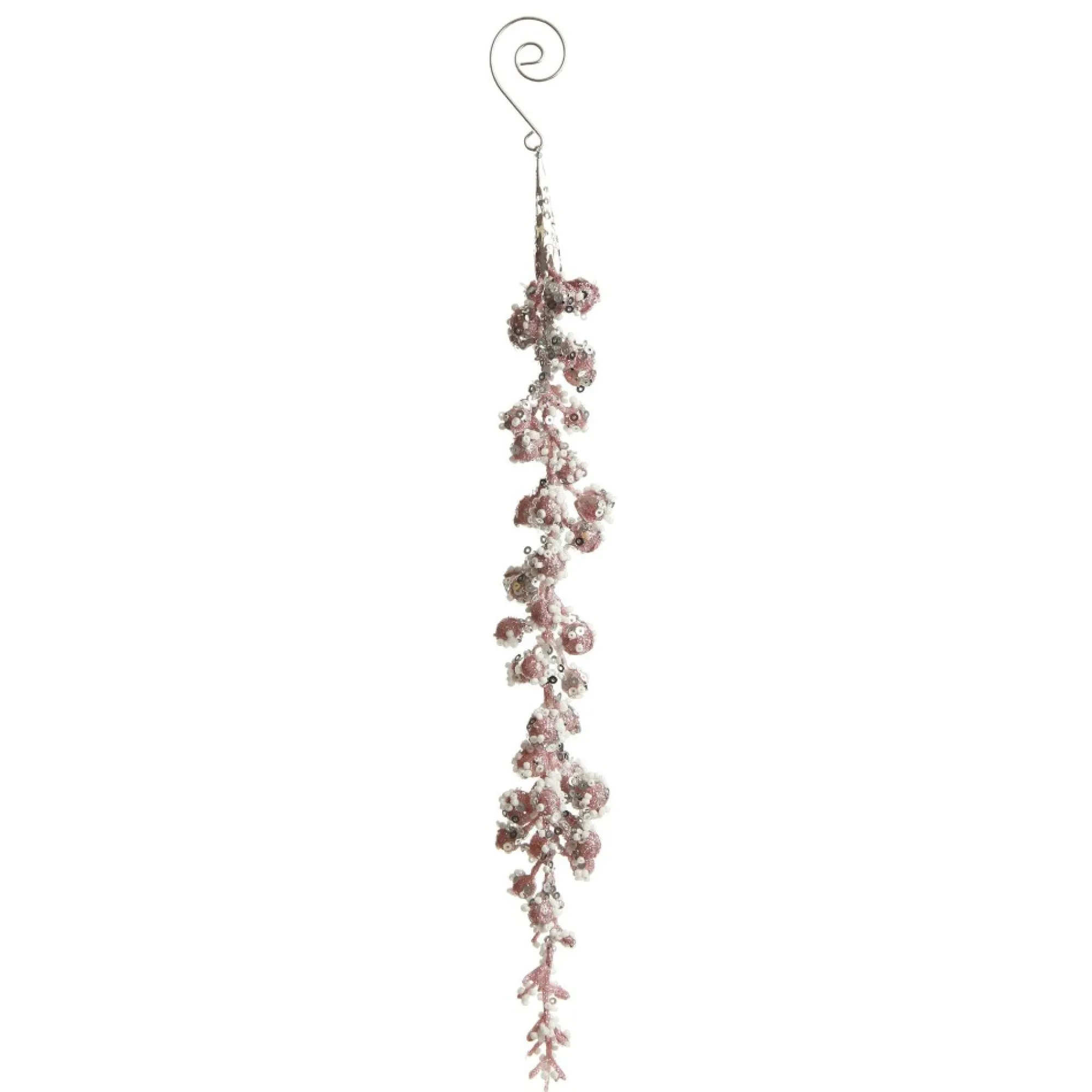 Pink Berry and Pearl Drop Christmas Tree Decoration Cheap