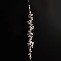 Pink Berry and Pearl Drop Christmas Tree Decoration Cheap