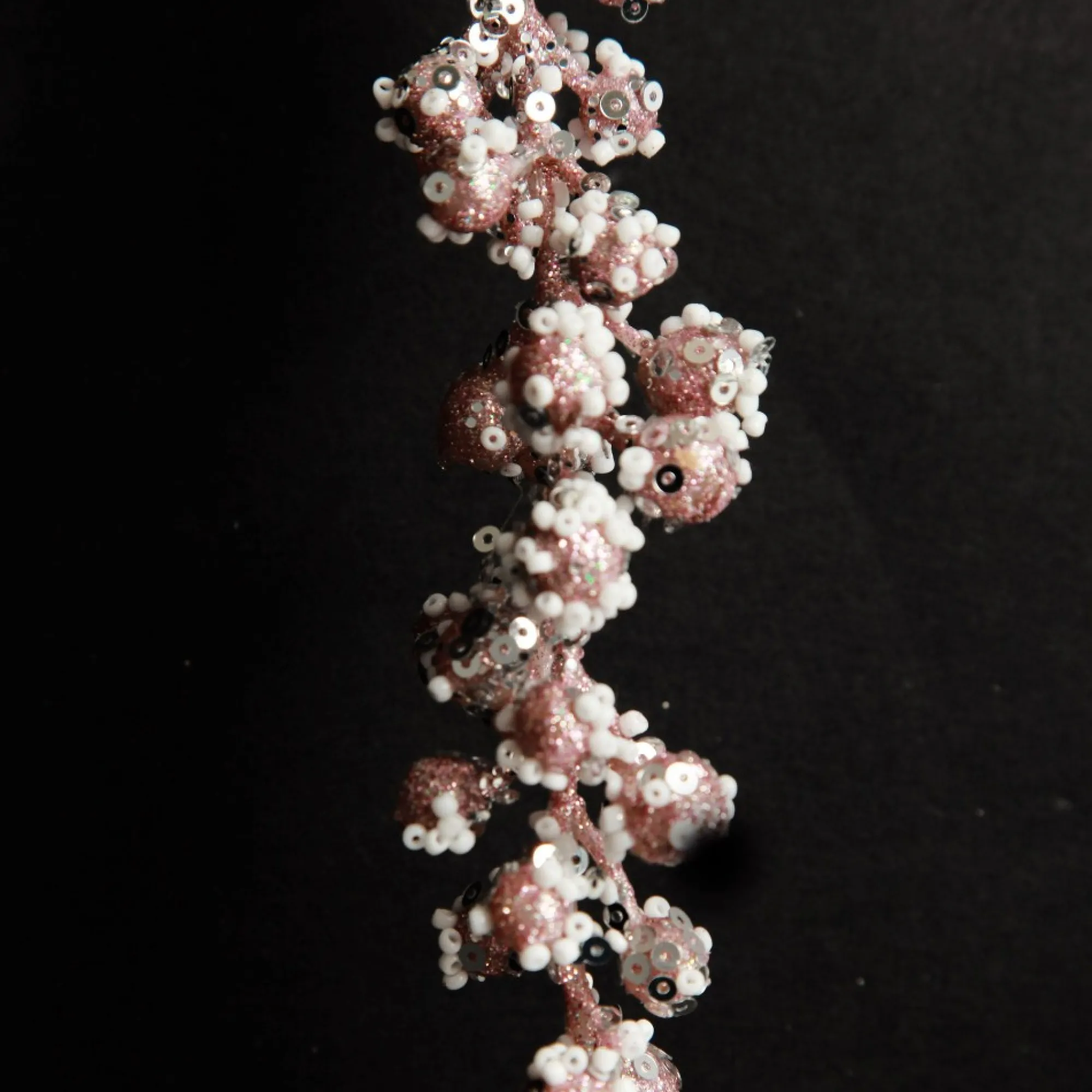 Pink Berry and Pearl Drop Christmas Tree Decoration Cheap