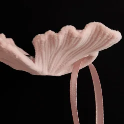 Pink Flocked Butterfly Tree Decoration Fashion