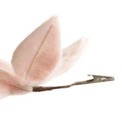 Pink Fur Butterfly Clip Clearance