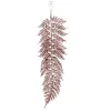 Pink Glitter Fern and Pearl Christmas Tree Decoration Outlet