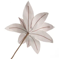 Pink Lily Flower Stem with Glitter Trim Discount