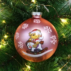 Pink Rocking Horse Christmas Bauble Sale