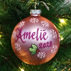 Pink Rocking Horse Christmas Bauble Sale