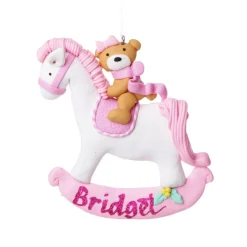 Pink Rocking Horse Decoration Online
