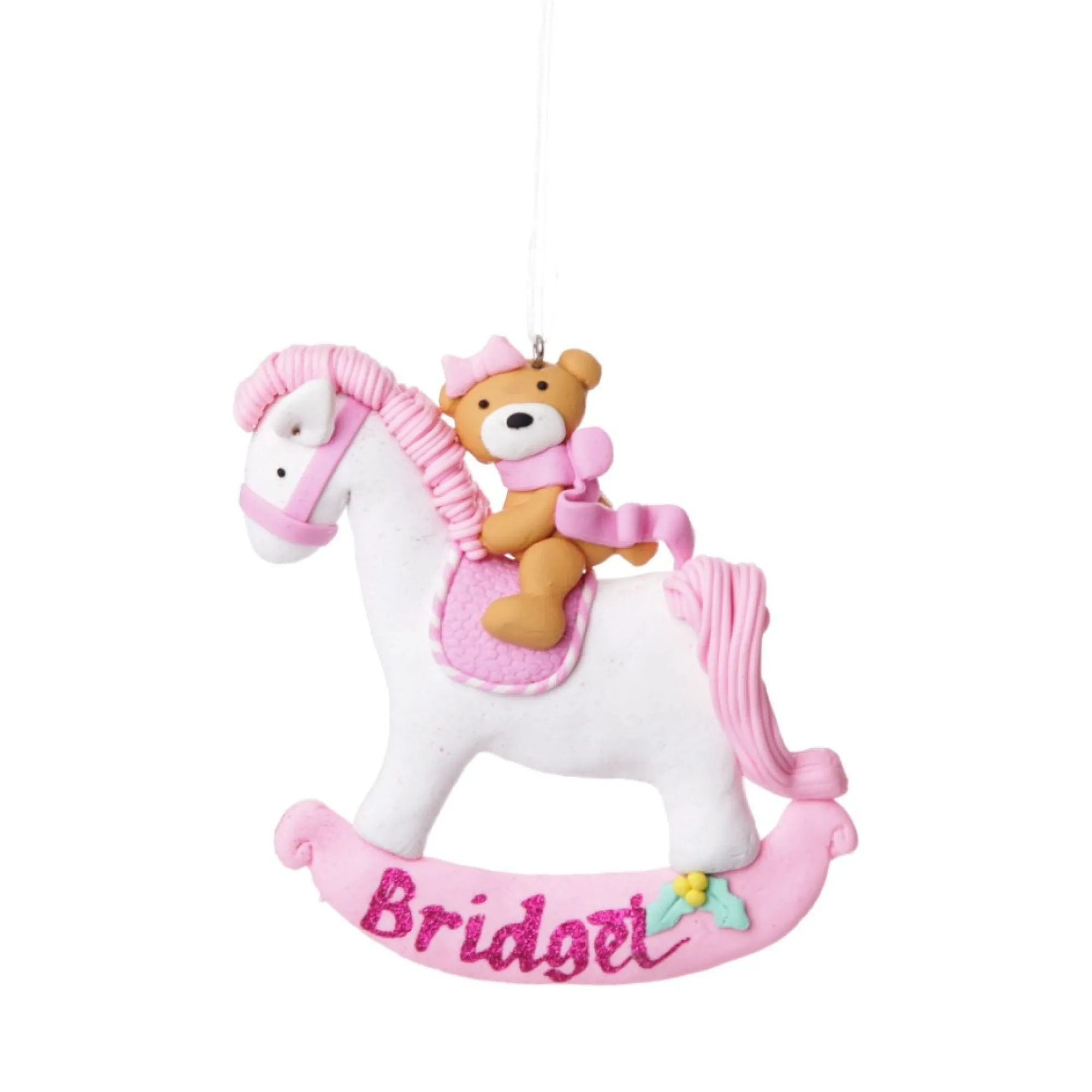 Pink Rocking Horse Decoration Online