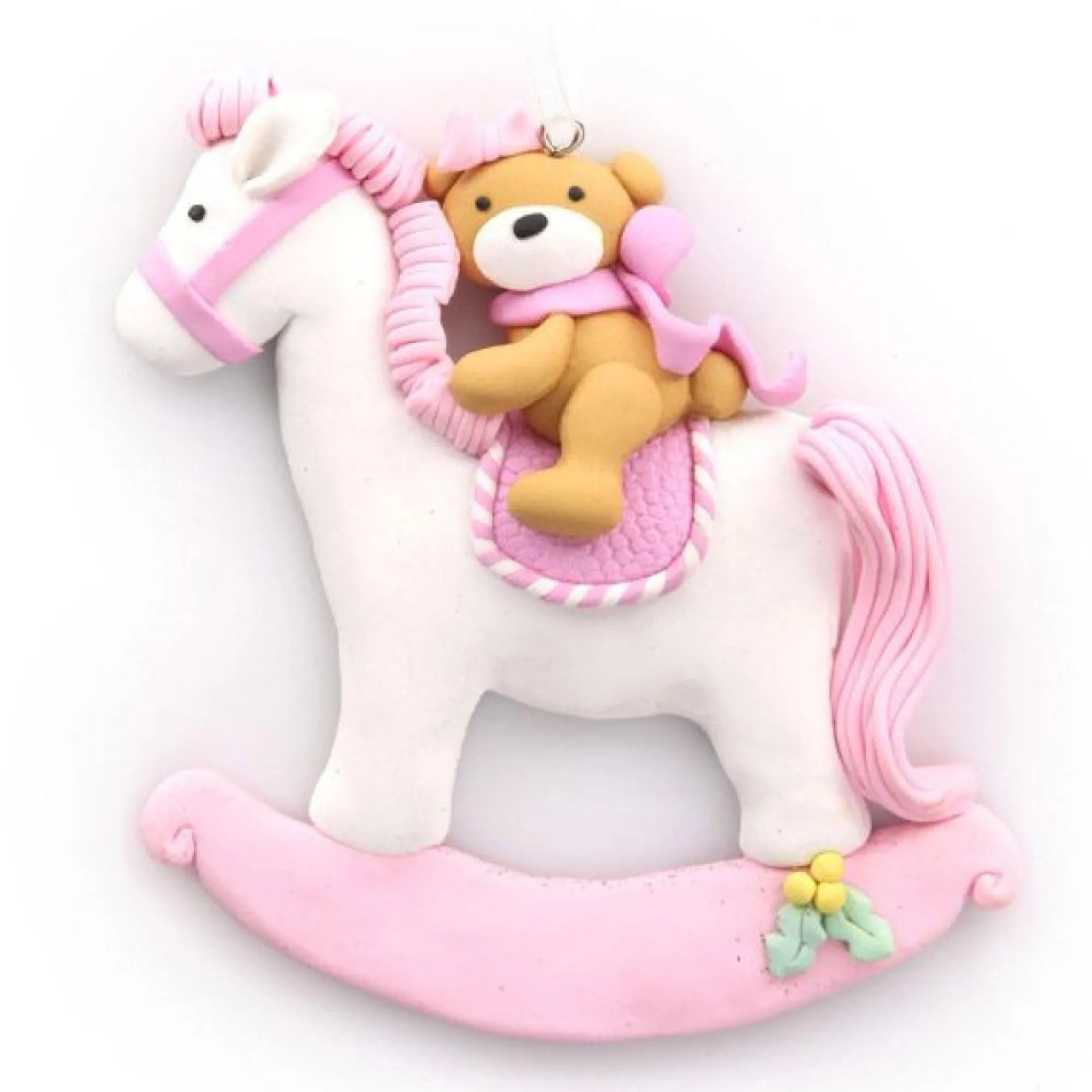 Pink Rocking Horse Decoration Online
