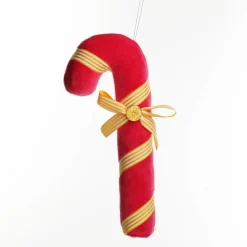 Pink Velvet Candy Cane Tree Decoration Best Sale