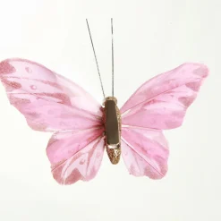 Pink with Purple Sequins Butterfly Clip Sale