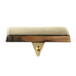 Plain Gold Christmas Stocking Hanger - Set of 2 Flash Sale