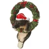 Platypus in Wreath Australiana Christmas Tree Decoration Fashion