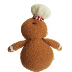 Plush Gingerbread with Chef Hat Tree Decoration Fashion