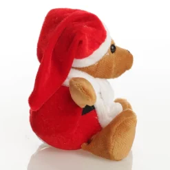 Plush Teddy in Santa Suit Online