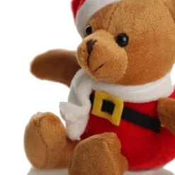Plush Teddy in Santa Suit Online