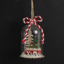 Plywood Combi Dome Hanging Decoration Shop