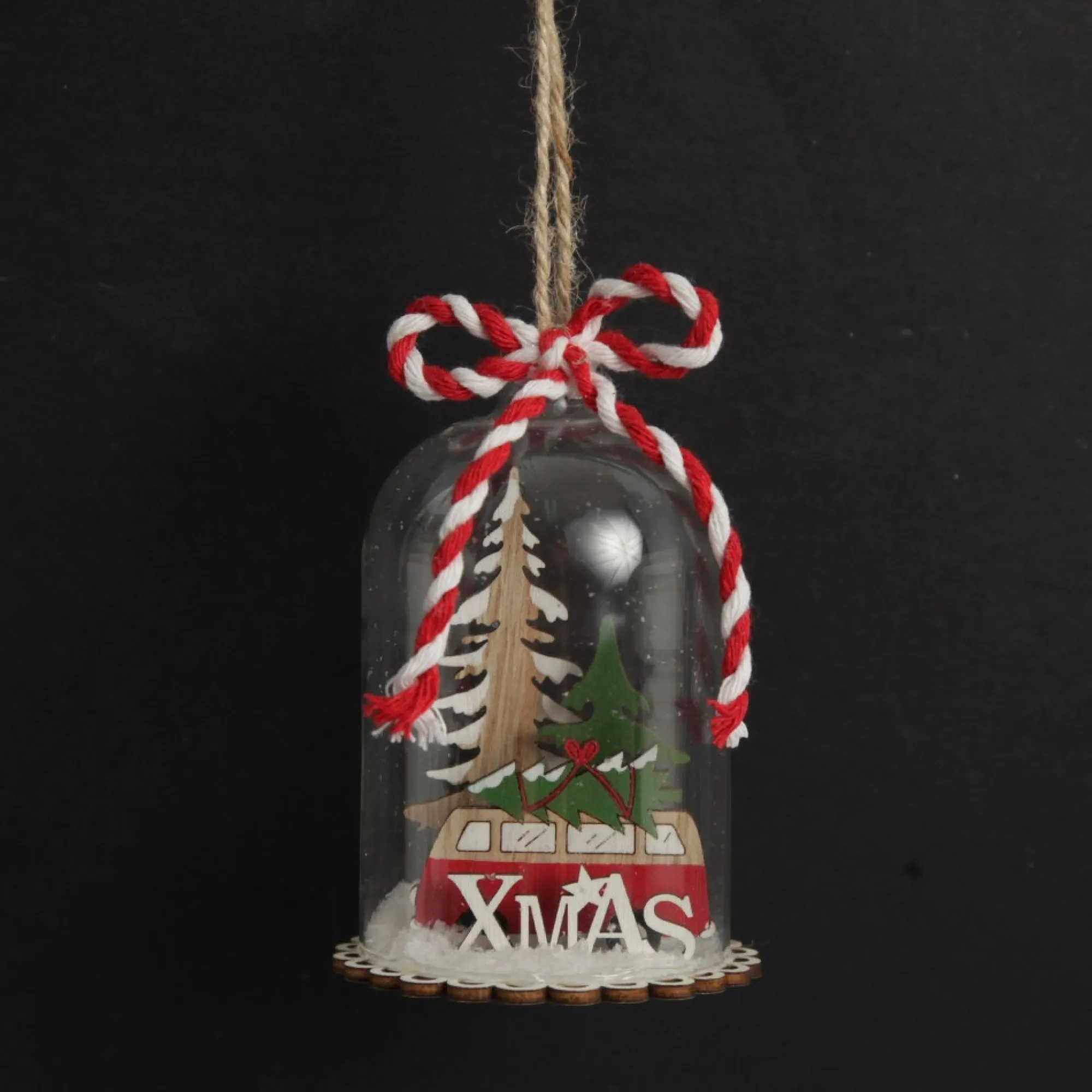 Plywood Combi Dome Hanging Decoration Shop